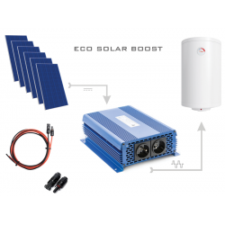 Zestaw do grzania wody w bojlerach ECO Solar Boost 1800W MPPT 6xPV Mono