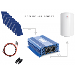 Zestaw do grzania wody w bojlerach ECO Solar Boost 2700W MPPT 9xPV Mono