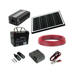 Zestaw solarny  230V / 500W / 650Wh