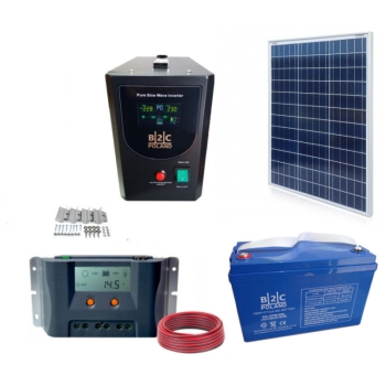 ZESTAW SOLARNY ELEKTROWNIA 1000VA GEL 100AH PV-180W