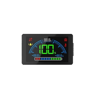 Monitor parametrów pracy akumulatora LiFePO4 LCD MPA100