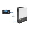 Hybrydowy zestaw solarny off-grid ESB-15kW-48 MPPT 16xPV