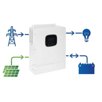 Hybrydowy zestaw solarny off-grid ESB-7kW-24 MPPT 8xPV