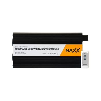 Przetwornica UPS MAXX 4000W Sinus Awaryjne zasilanie 12VDC/230VAC