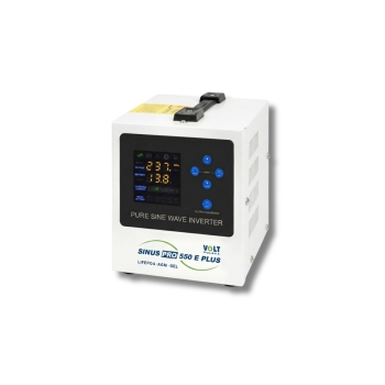 SINUS PRO 550 E PLUS 12/230V (350W/550VA) ZASILACZ AWARYJNY [AGM, GEL, LIFEPO4]